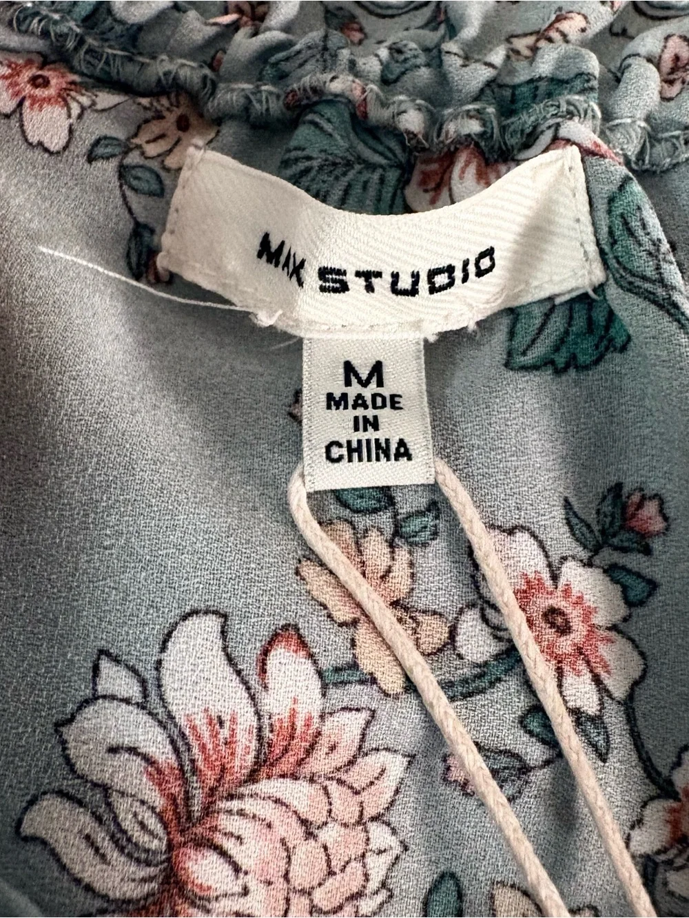 Max Studio Floral Sleeveless Tiered Maxi Dress (Size Medium) NWT